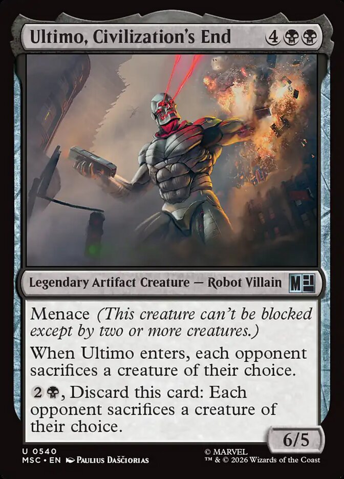 Ultimo, Civilization's End (540) - Marvel Super Heroes Commander (MSC)