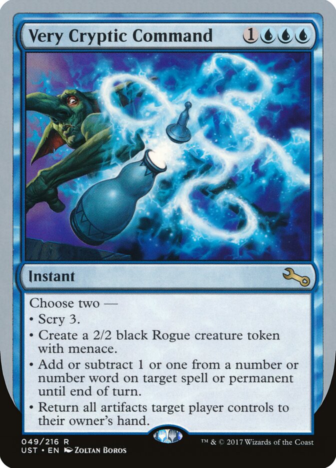 Very Cryptic Command (49f) - Unstable (UST)