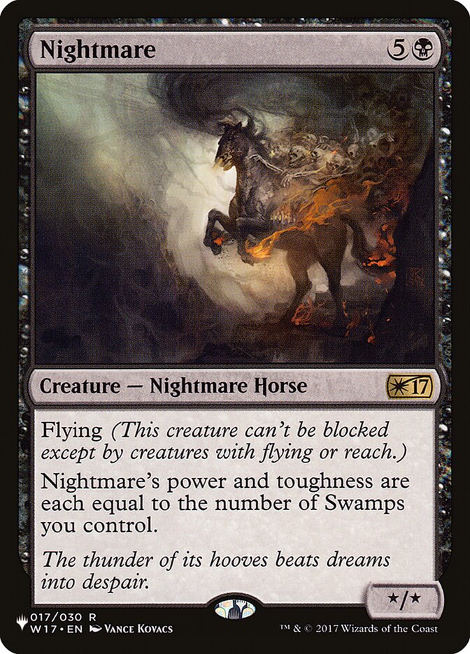 Nightmare (W17-17) - The List (PLST)
