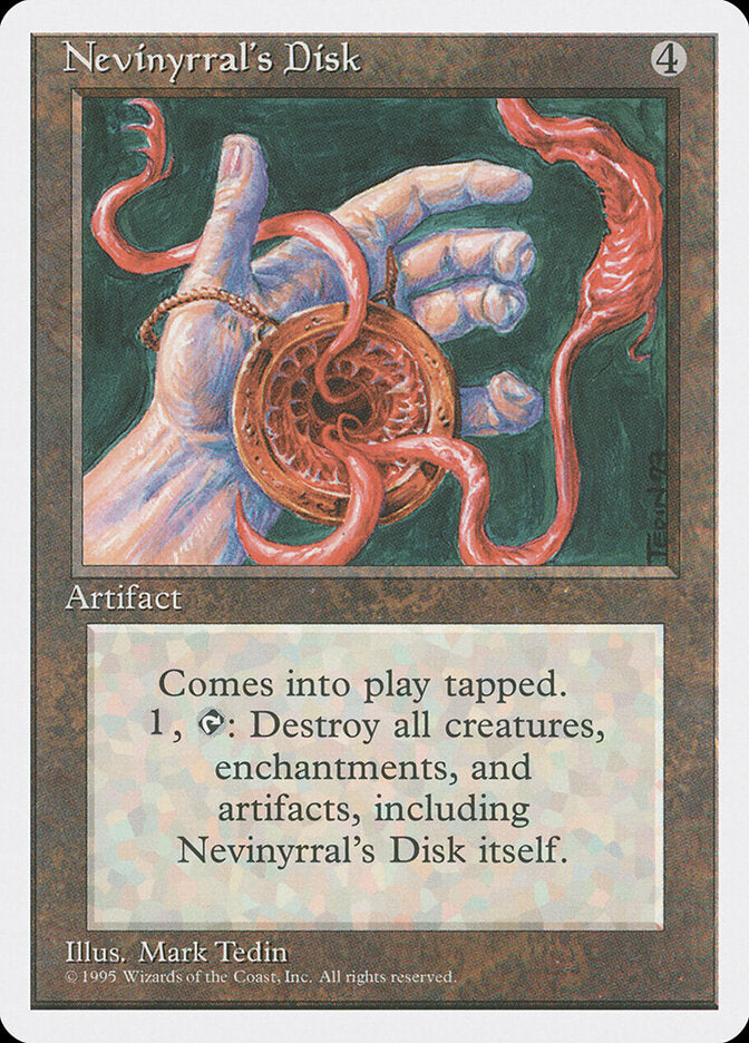 Nevinyrral's Disk (338) - Fourth Edition (4ED)