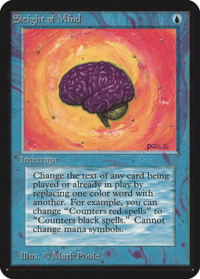 Sleight of Mind (78) - Limited Edition Alpha (LEA)