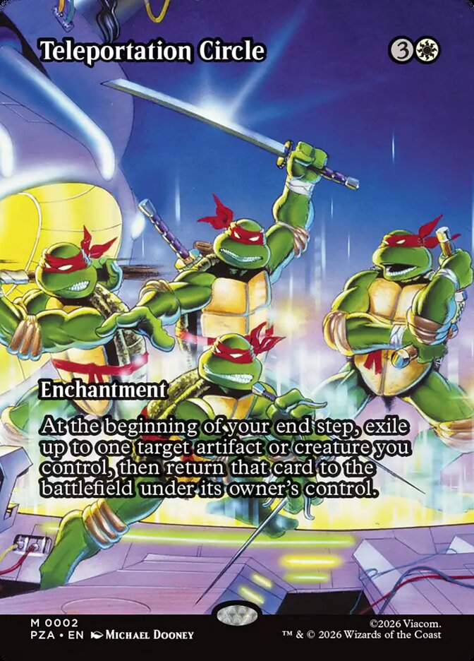 Teleportation Circle (2) - Teenage Mutant Ninja Turtles Source Material (PZA)