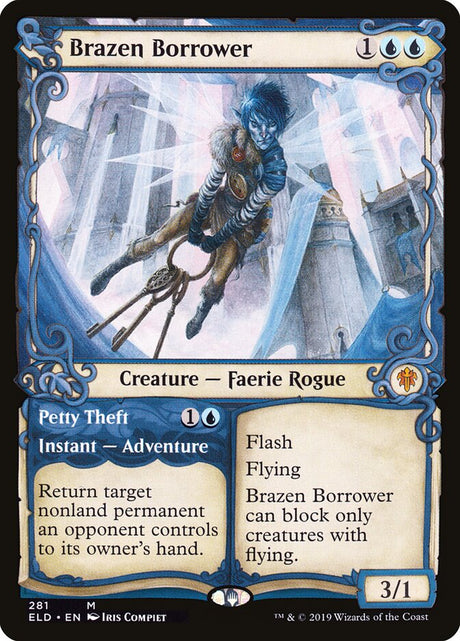 Brazen Borrower // Petty Theft (281) - Throne of Eldraine (ELD)