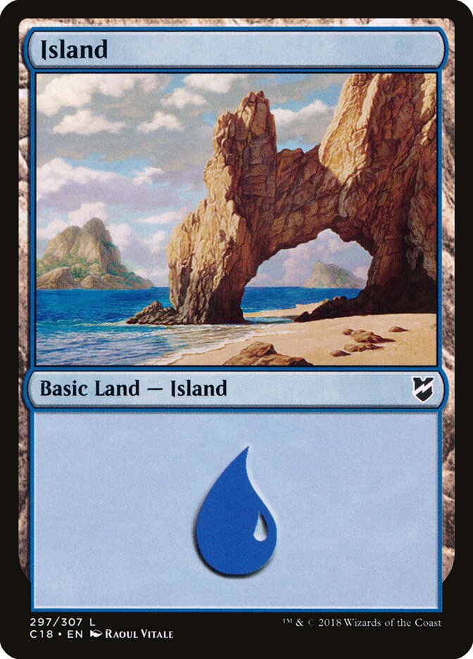 Island (297) - Commander 2018 (C18)