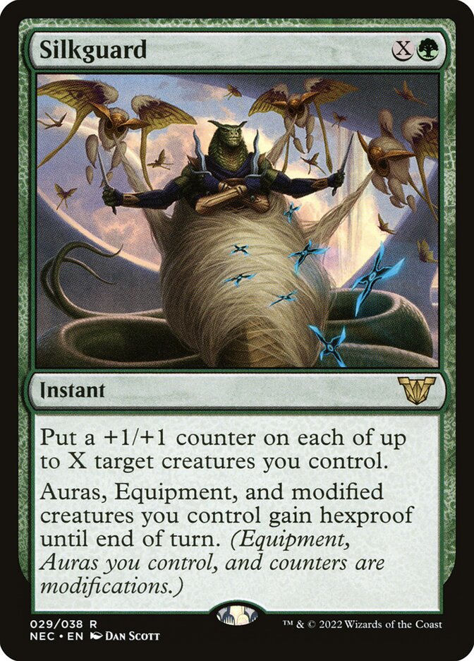 Silkguard (29) - Neon Dynasty Commander (NEC)