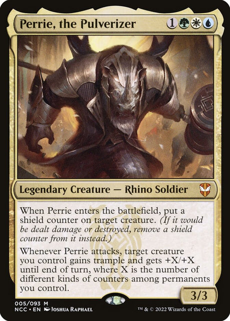 Perrie, the Pulverizer (5) - New Capenna Commander (NCC)