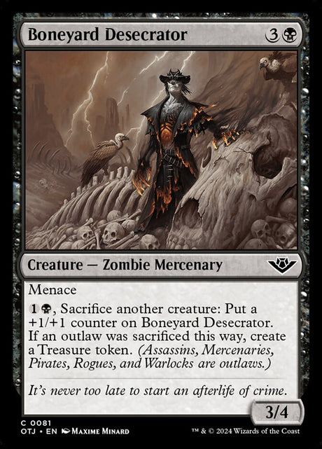Boneyard Desecrator (81) - Outlaws of Thunder Junction (OTJ)