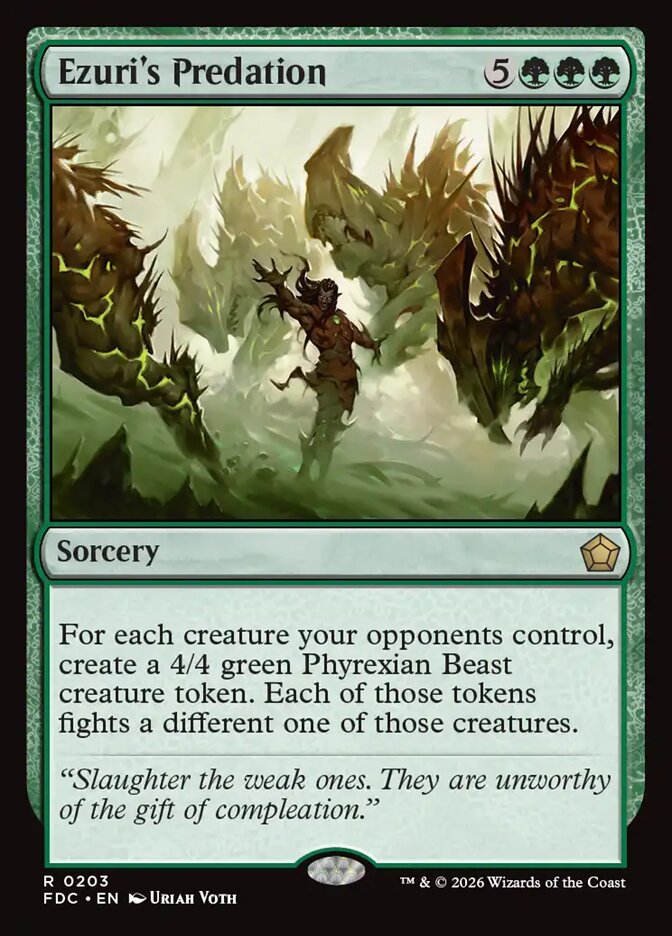 Ezuri's Predation (203) - Foundations Commander (FDC)