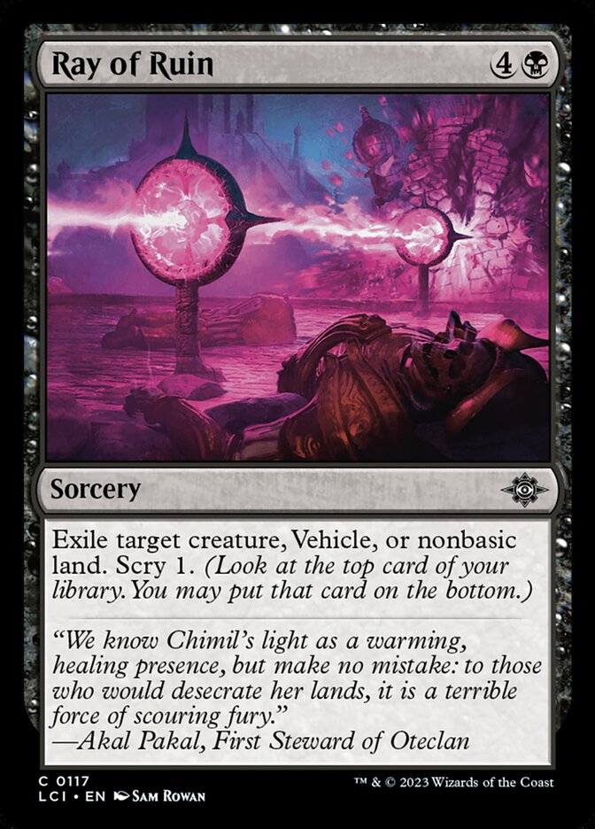 Ray of Ruin (117) - The Lost Caverns of Ixalan (LCI)