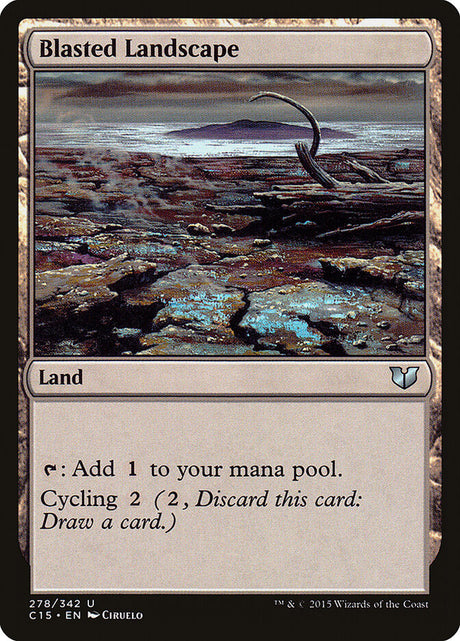 Blasted Landscape (278) - Commander 2015 (C15)