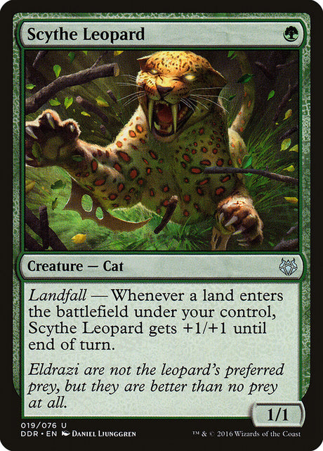 Scythe Leopard (19) - Duel Decks: Nissa vs. Ob Nixilis (DDR)