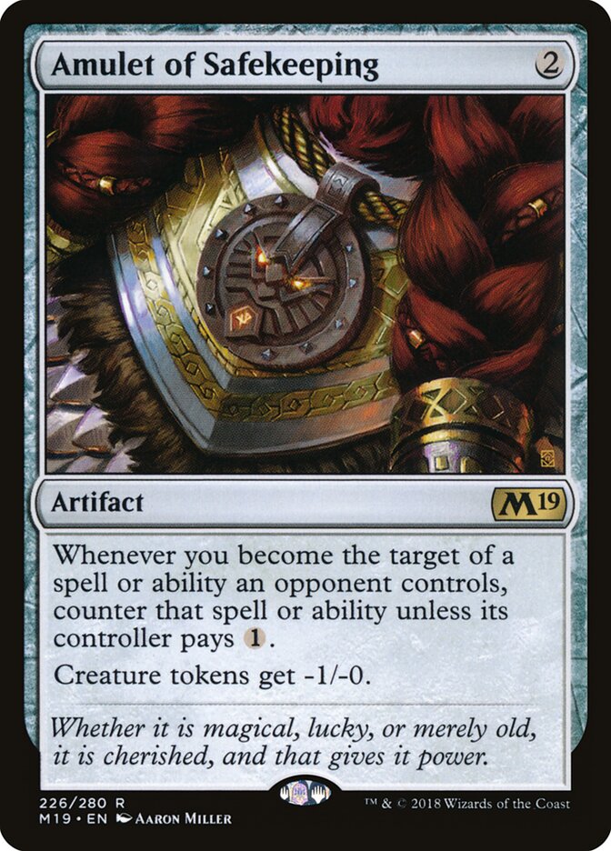 Amulet of Safekeeping (226) - Core Set 2019 (M19)