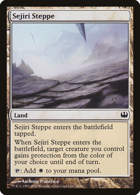 Sejiri Steppe (36) - Duel Decks: Knights vs. Dragons (DDG)