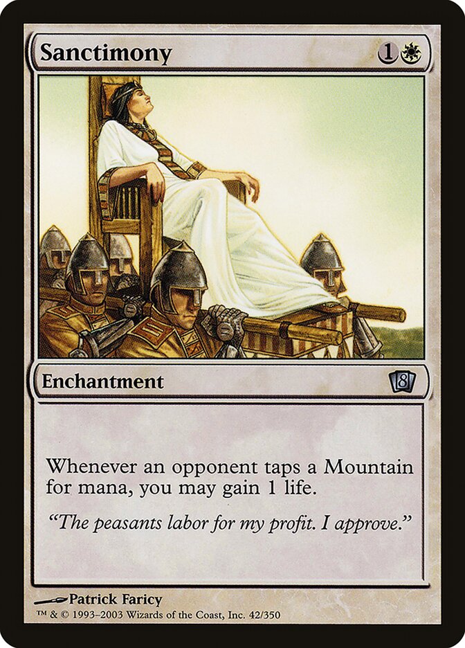 Sanctimony (42) - Eighth Edition (8ED)
