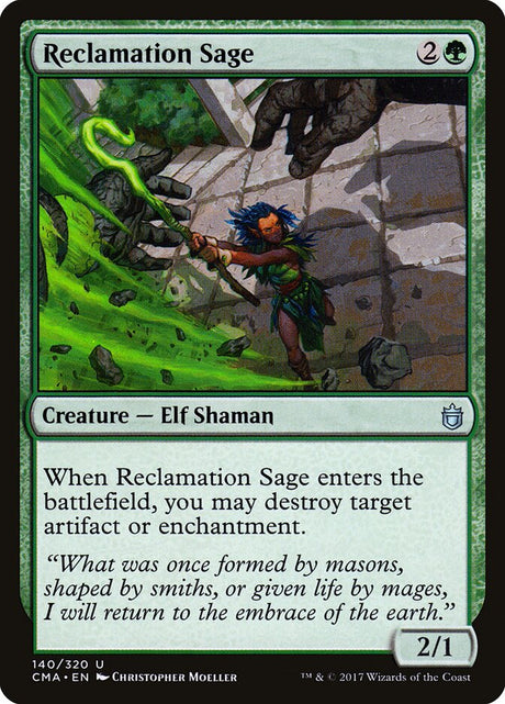 Reclamation Sage (140) - Commander Anthology (CMA)