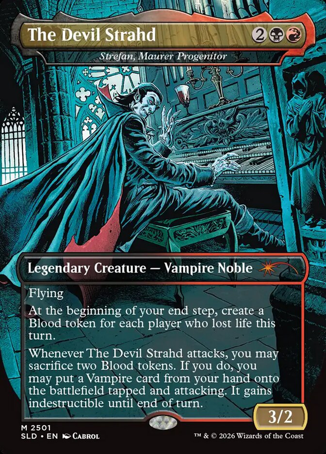 The Devil Strahd - Strefan, Maurer Progenitor (2501) - Secret Lair Drop (SLD)