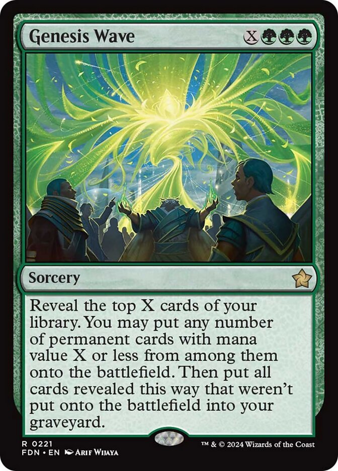 Genesis Wave - [Foil] Foundations (FDN)