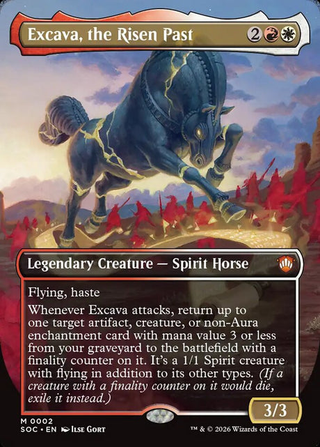 Excava, the Risen Past (2) - Secrets of Strixhaven Commander (SOC)