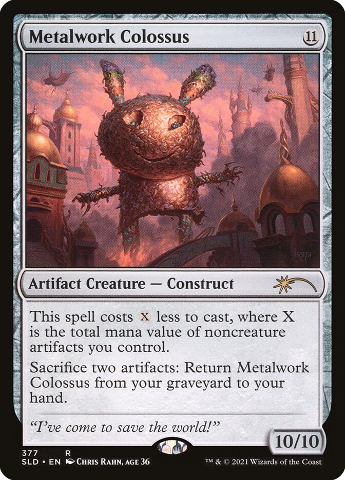 Metalwork Colossus (377) - Secret Lair Drop (SLD)