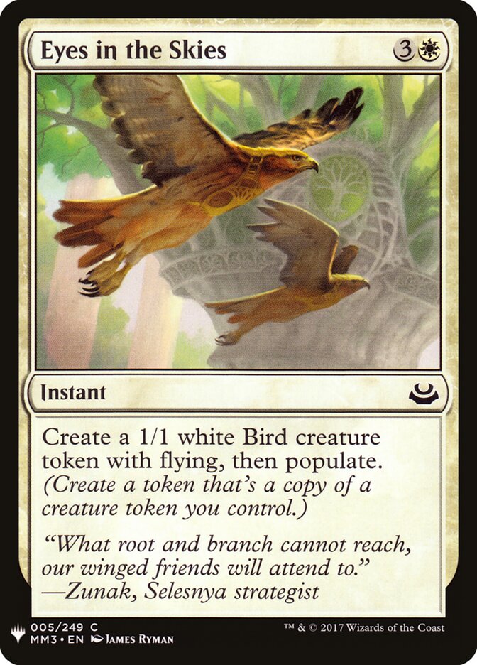 Eyes in the Skies (MM3-5) - The List (PLST)
