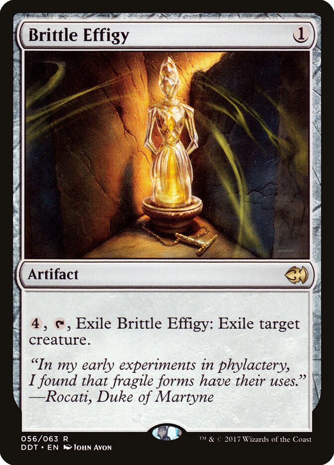 Brittle Effigy (56) - Duel Decks: Merfolk vs. Goblins (DDT)