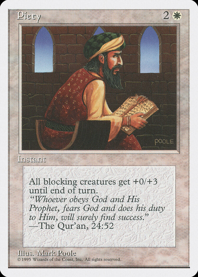 Piety (41) - Fourth Edition (4ED)