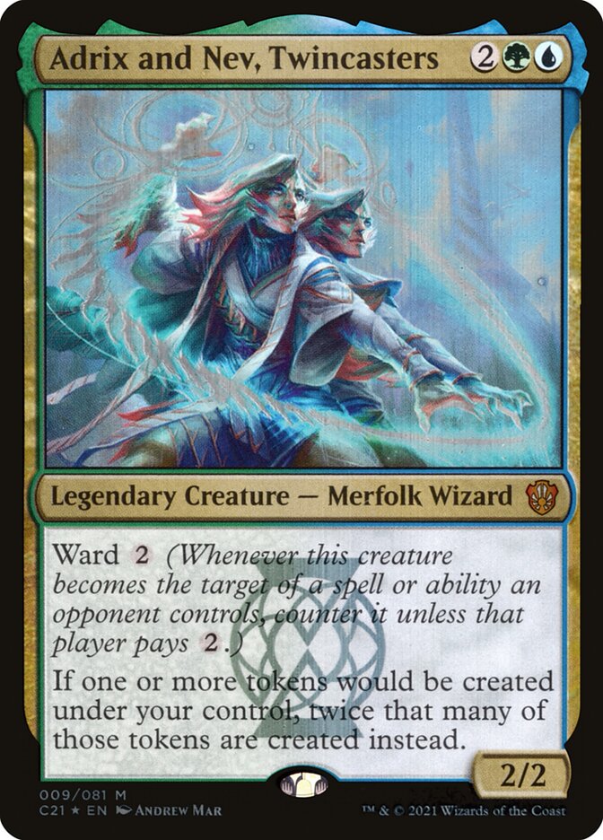 Adrix and Nev, Twincasters (9) - Commander 2021 (C21)