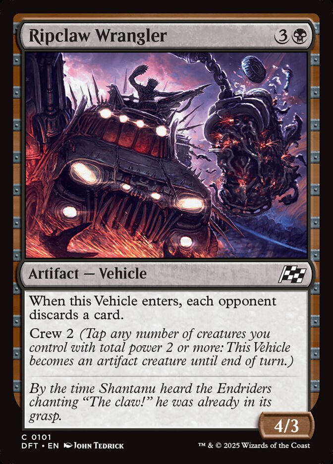 Ripclaw Wrangler - [Foil] Aetherdrift (DFT)