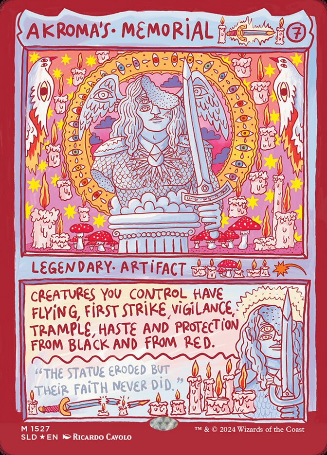 Akroma's Memorial (1527) - [Foil] Secret Lair Drop (SLD)