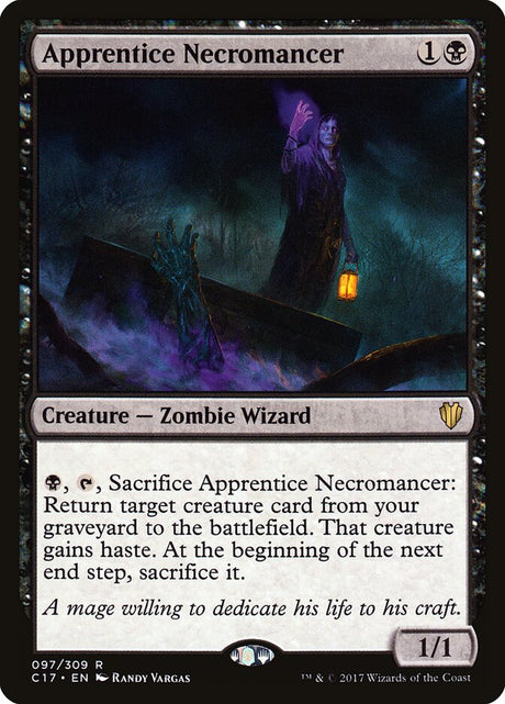 Apprentice Necromancer (97) - Commander 2017 (C17)