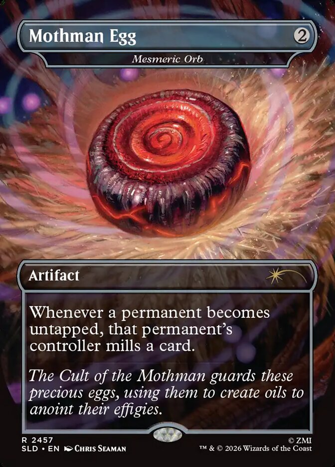 Mothman Egg - Mesmeric Orb (2457) - Secret Lair Drop (SLD)