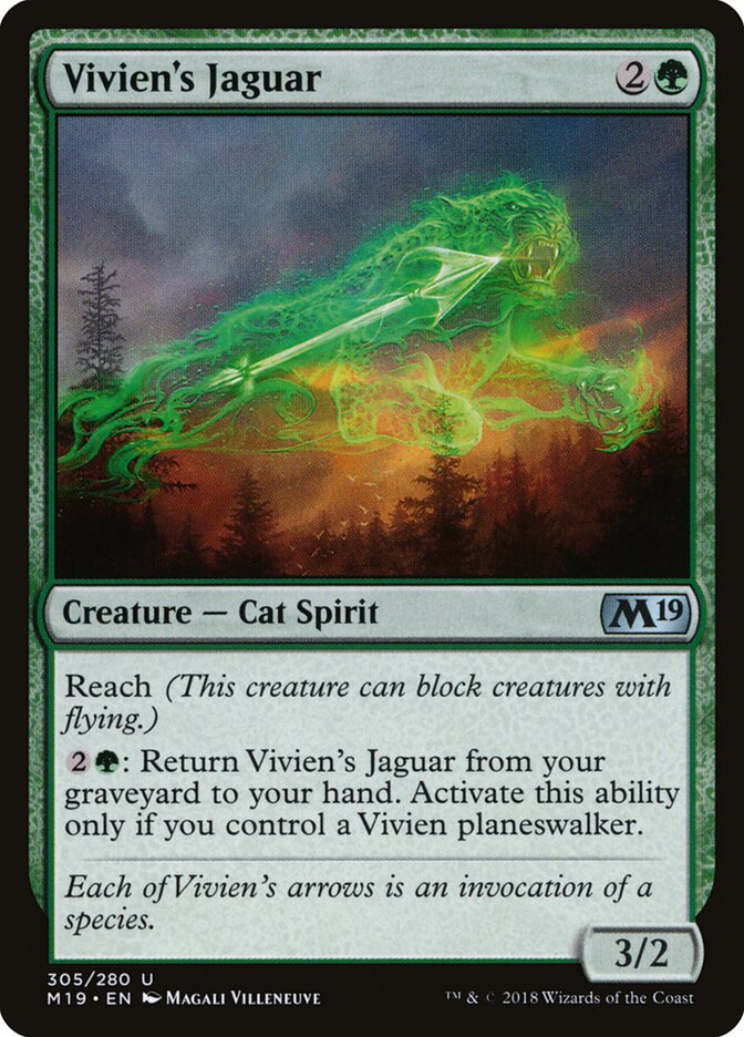 Vivien's Jaguar (305) - Core Set 2019 (M19)