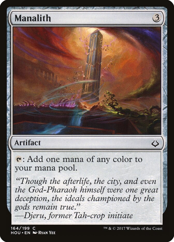 Manalith (164) - Hour of Devastation (HOU)