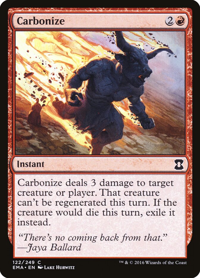 Carbonize (122) - Eternal Masters (EMA)