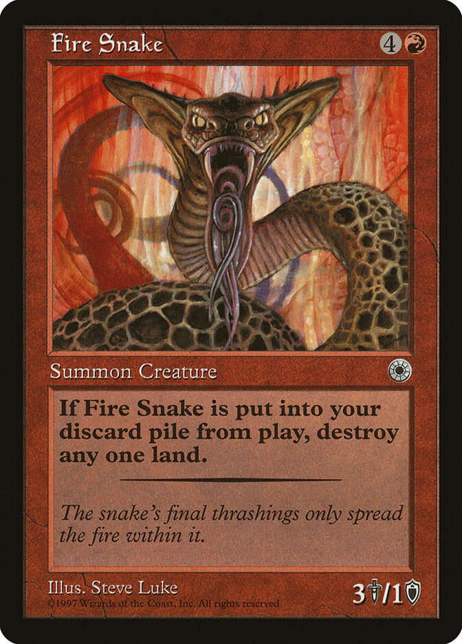 Fire Snake (127) - Portal (POR)