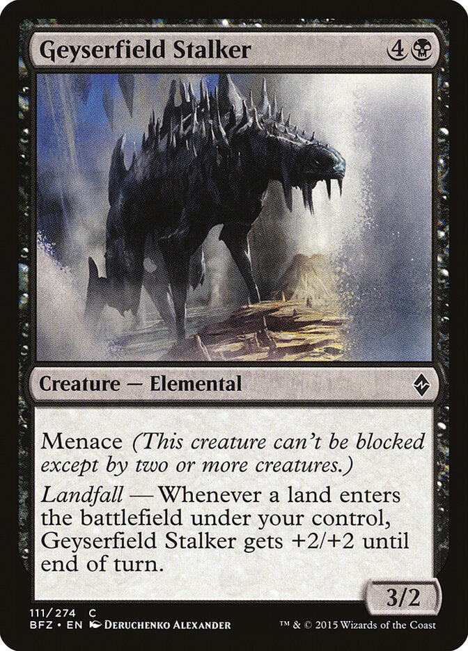 Geyserfield Stalker (111) - Battle for Zendikar (BFZ)