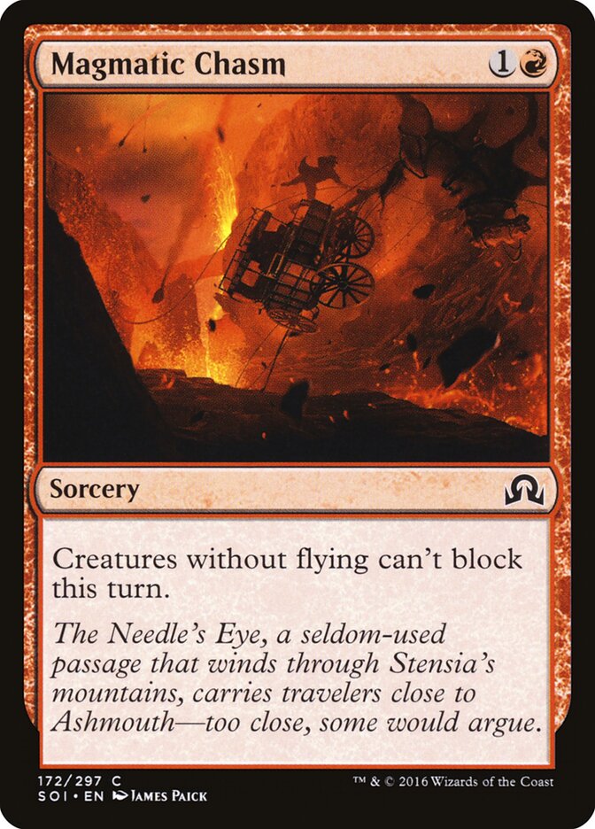 Magmatic Chasm (172) - Shadows over Innistrad (SOI)