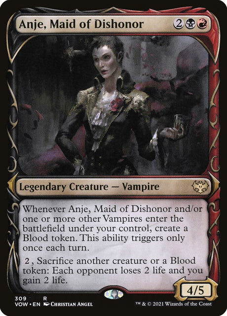 Anje, Maid of Dishonor (309) - Innistrad: Crimson Vow (VOW)