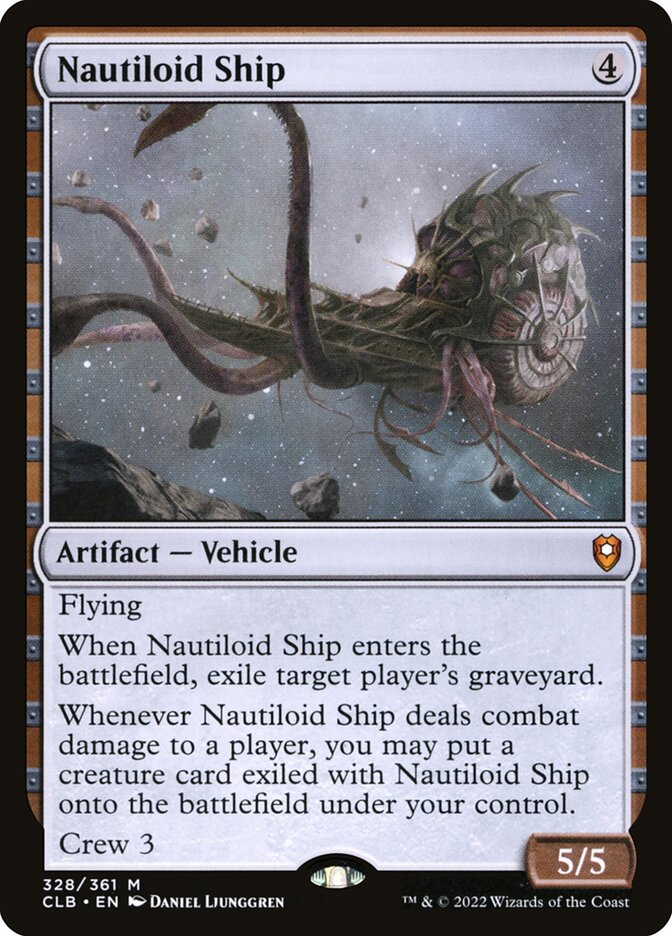 Nautiloid Ship (328) - Commander Legends: Battle for Baldur's Gate (CLB)