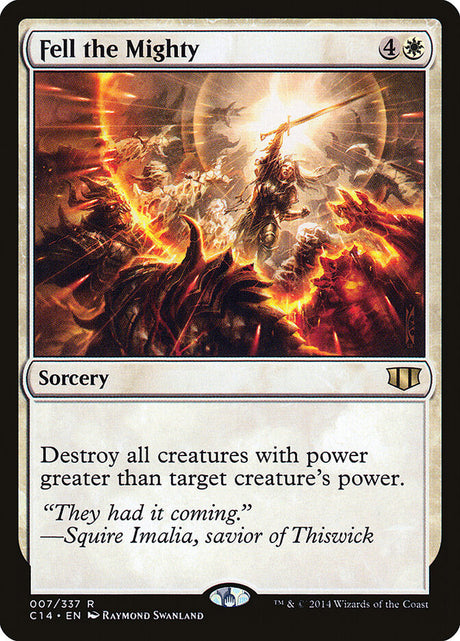 Fell the Mighty (7) - Commander 2014 (C14)