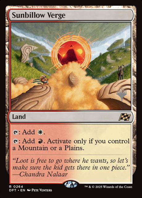 Sunbillow Verge (264p) - Aetherdrift Promos (PDFT)