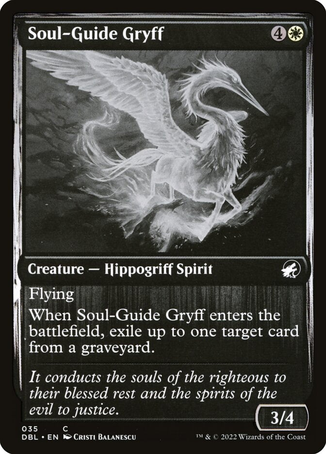 Soul-Guide Gryff - [Foil] Innistrad: Double Feature (DBL)