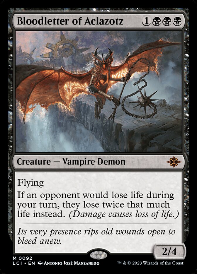 Bloodletter of Aclazotz (92) - The Lost Caverns of Ixalan (LCI)