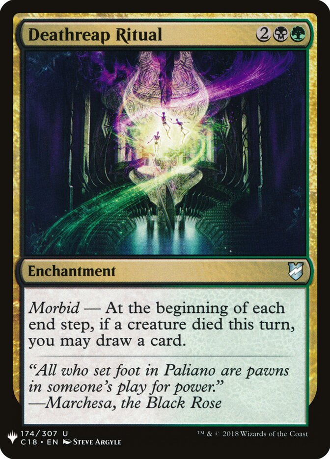 Deathreap Ritual (C18-174) - The List (PLST)