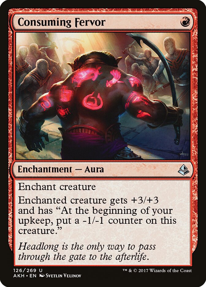 Consuming Fervor (126) - Amonkhet (AKH)