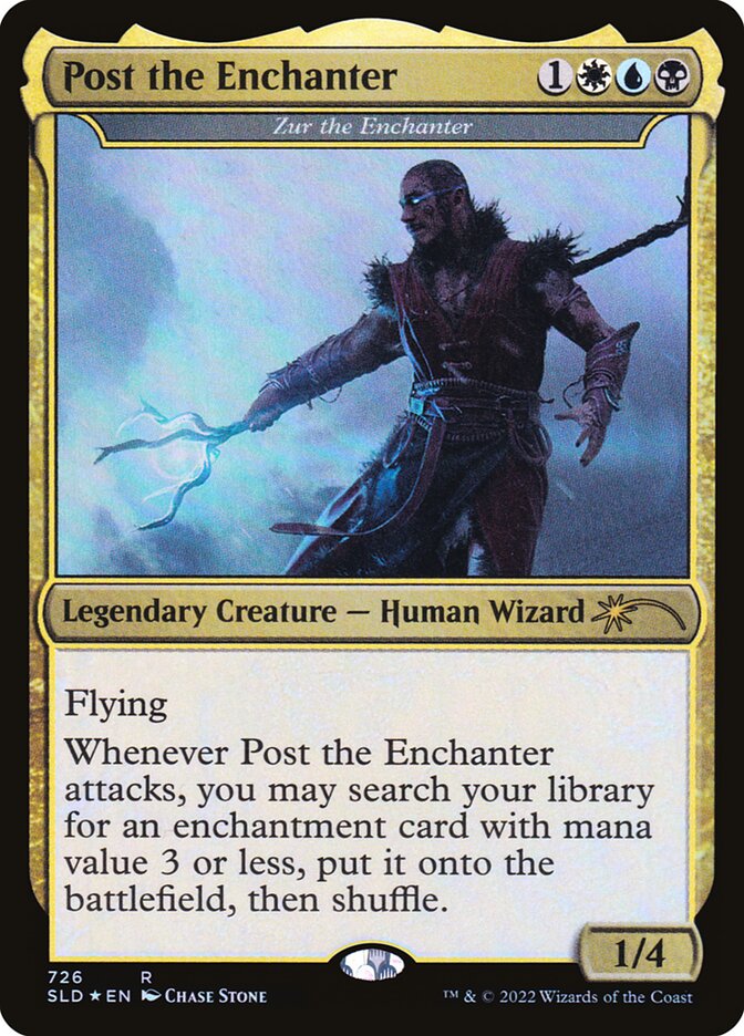 Post the Enchanter - Zur the Enchanter - Secret Lair Drop (SLD)