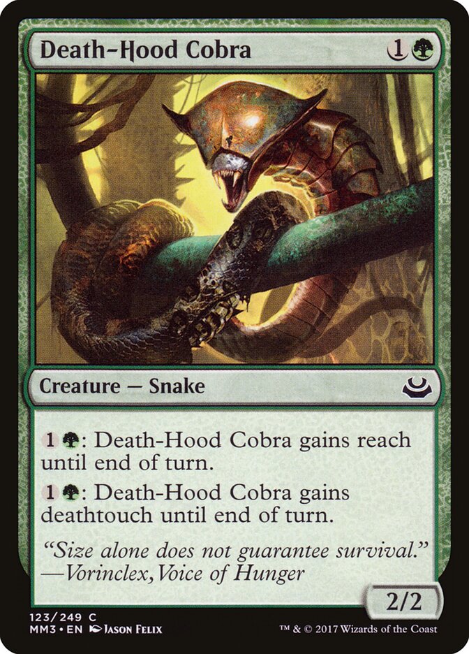Death-Hood Cobra (123) - Modern Masters 2017 (MM3)