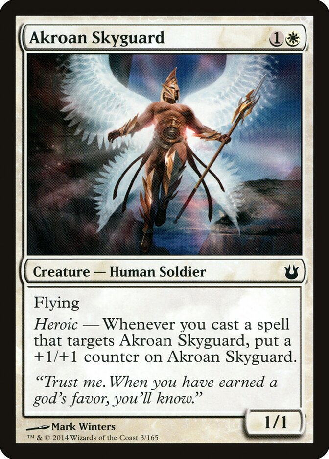 Akroan Skyguard (3) - Born of the Gods (BNG)
