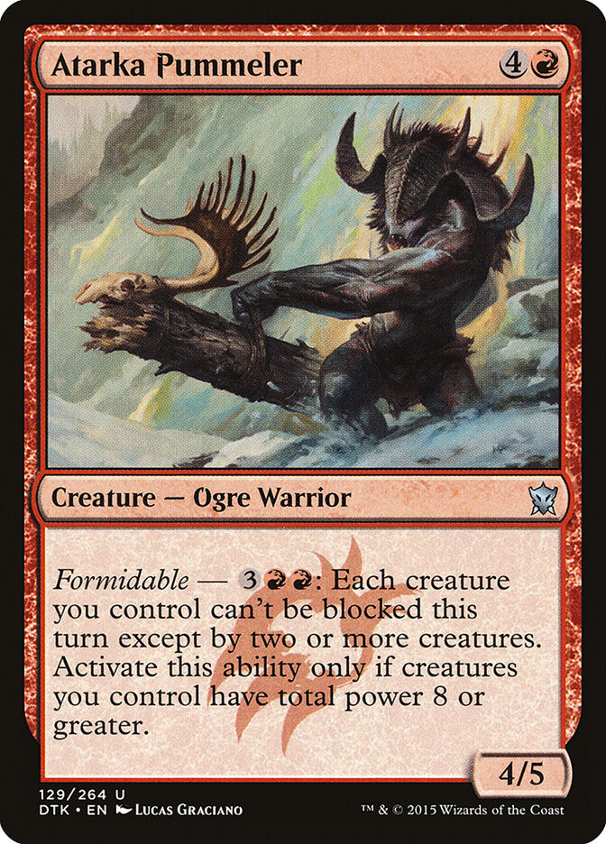 Atarka Pummeler (129) - Dragons of Tarkir (DTK)