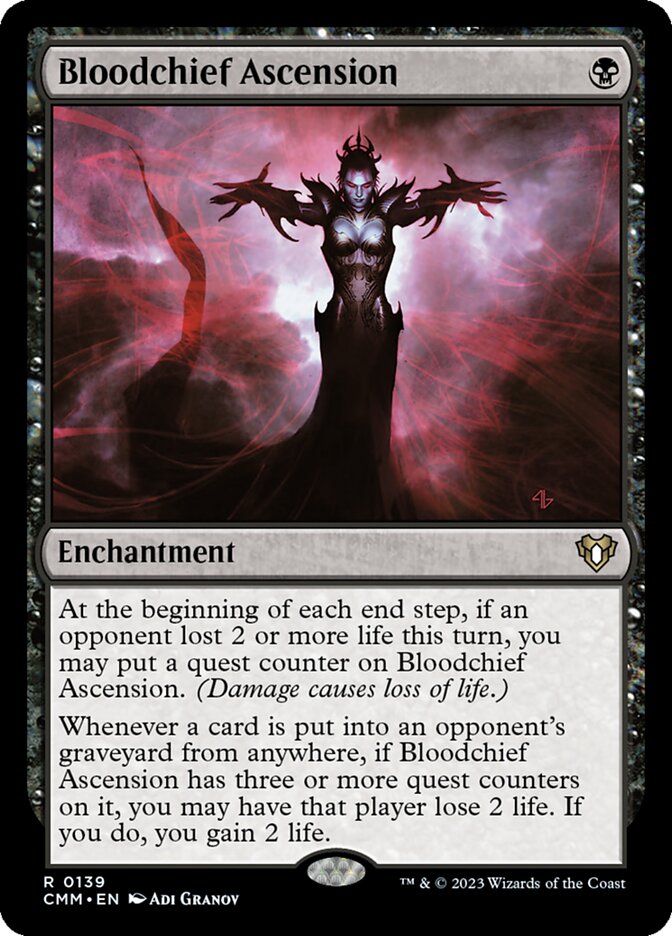 Bloodchief Ascension (139) - Commander Masters (CMM)
